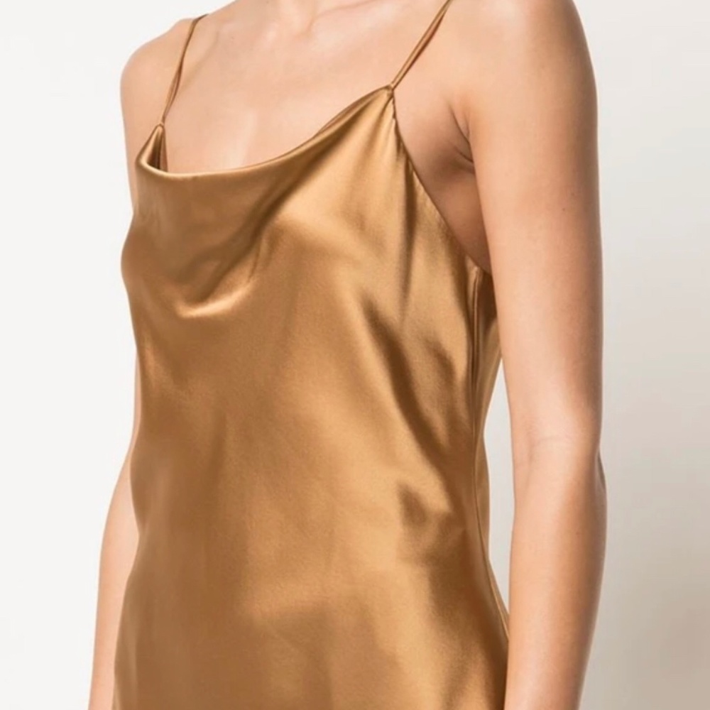 100% silk Cinq à Sept Gold Camisole